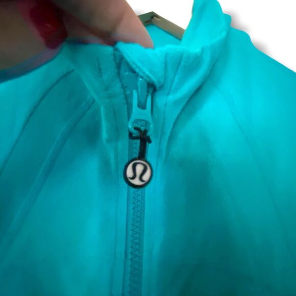 Lululemon Women’s Define Jacket Size 10 Turquoise Blue Green - Picture 2 of 8